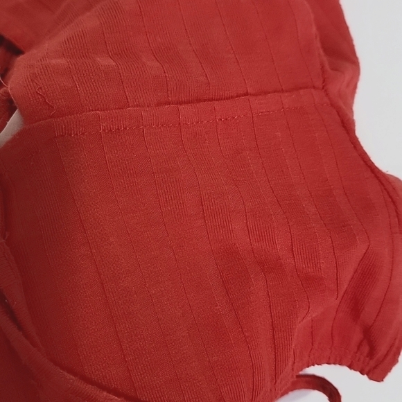 JUST POLLY RED BODYSUIT/ S. - Picture 9 of 9